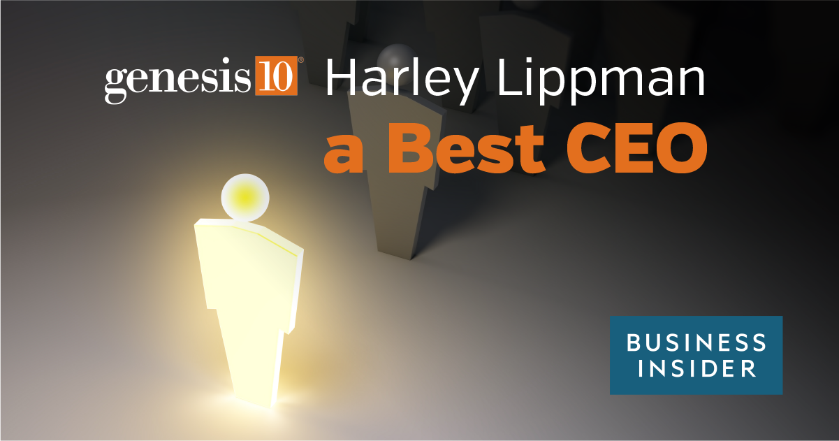 Genesis10 Harley Lippman a Best CEO