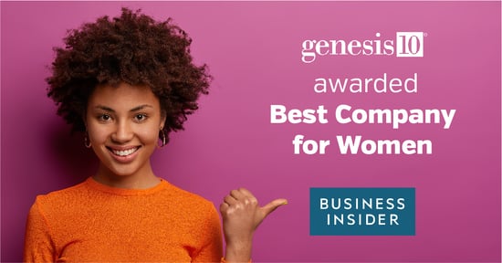 Genesis10 awarded Best Company for Women on Business Insider