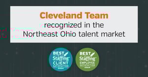 Genesis10 Cleveland team is recognized in the Northeast Ohio talent market