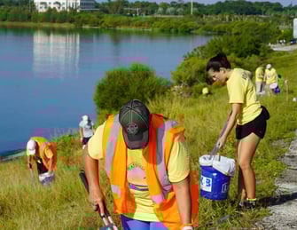 Waterway Warriors cleaning up trash