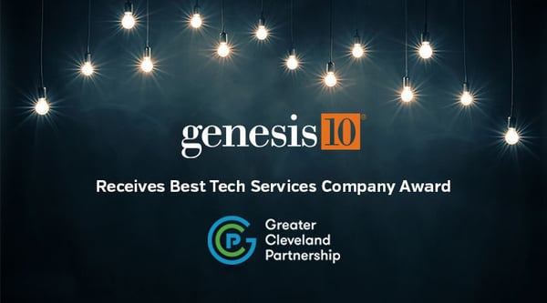 Genesis10 Receives Best Tech Services Company Award