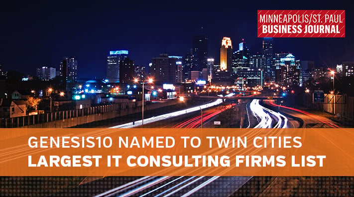 Blog Genesis10 Named to Twin Cities Largest IT Consulting Firms List