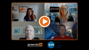 Tracy Haver, AT&T; Chris Hightower, Southwest Airlines; Tara Wyborny, Genesis10