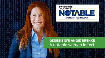 Genesis10's Angelia Brekke named Notable Women in Tech