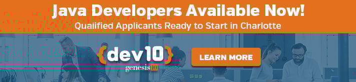 Java Developers Available Now! Ready to Start in Charlotte, Learn More
