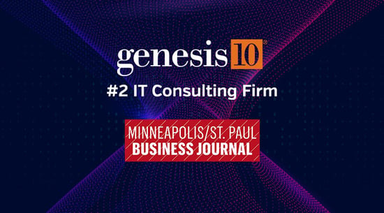 Genesis10 #2 Consulting Firm in the Twin Cities
