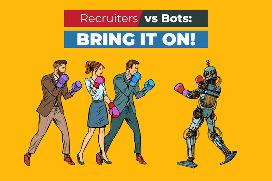 Recruiters versus Bots gif