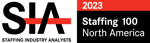SIA 2023 Staffing 100 logo