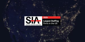 Genesis10 SIA Largest Staffing Firms in the US Award
