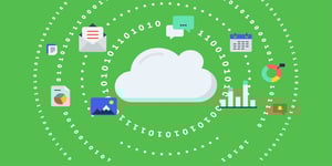 Vector Image cloud computing concept