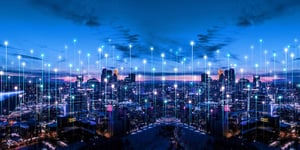 smart city digital transformation concept