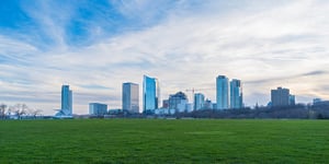 Milwaukee cityscape skyline 