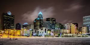 Charlotte NC skyline