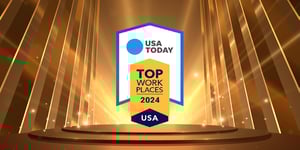 USA TODAY-TOP WORK PLACES 2024 award