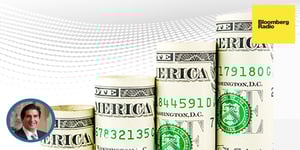 Harley Lippman headshot with money graph