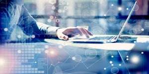 Man typing on keyboard CIO