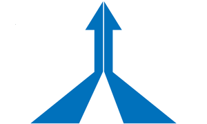 illustrated hand holding and straightening out a bundled line