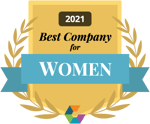 2021 Best Company for Women Comparably Award