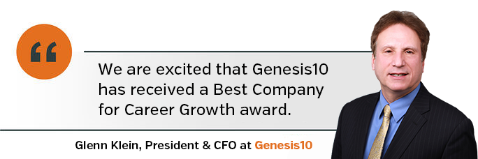 Glenn Klein, President & CFO at Genesis10