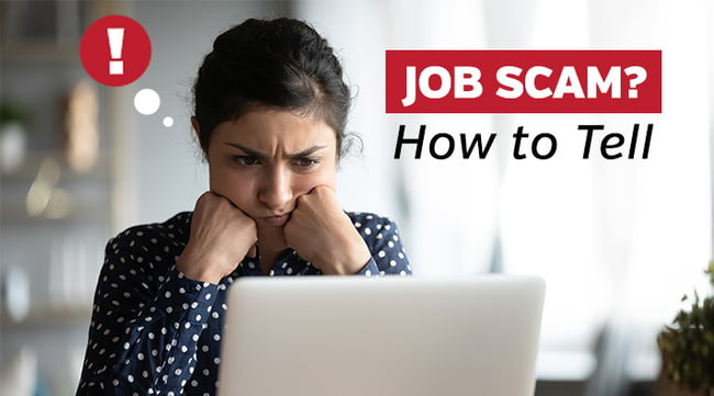 job scam? how to tell