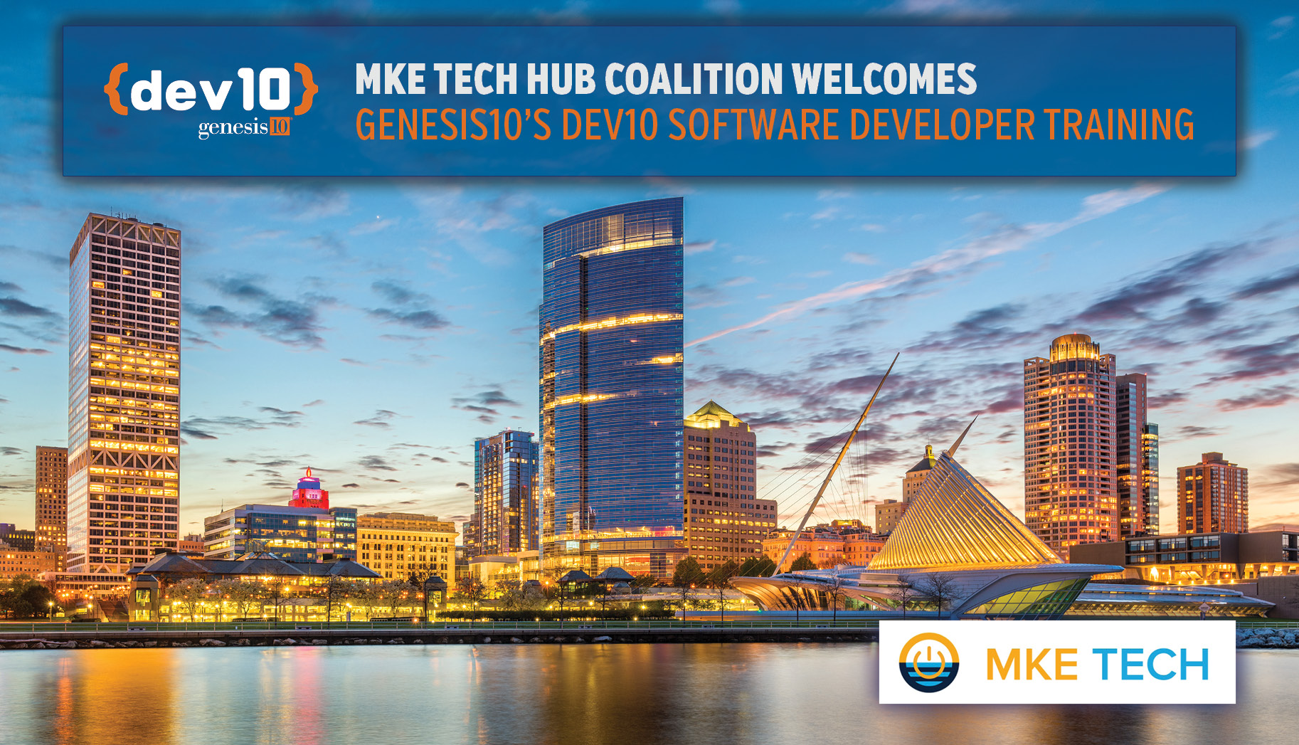 MKE Tech Hub Coalition Welcomes Genesis10's Dev10 Software Developer Training