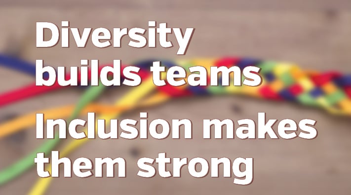 Diversity Builds Teams; Inclusion Makes Them Strong