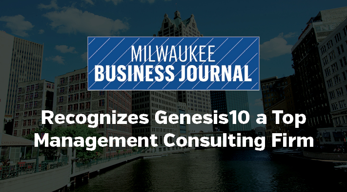 Milwaukee Business Journal Recognizes Genesis10 as a Top Management Consulting Firm