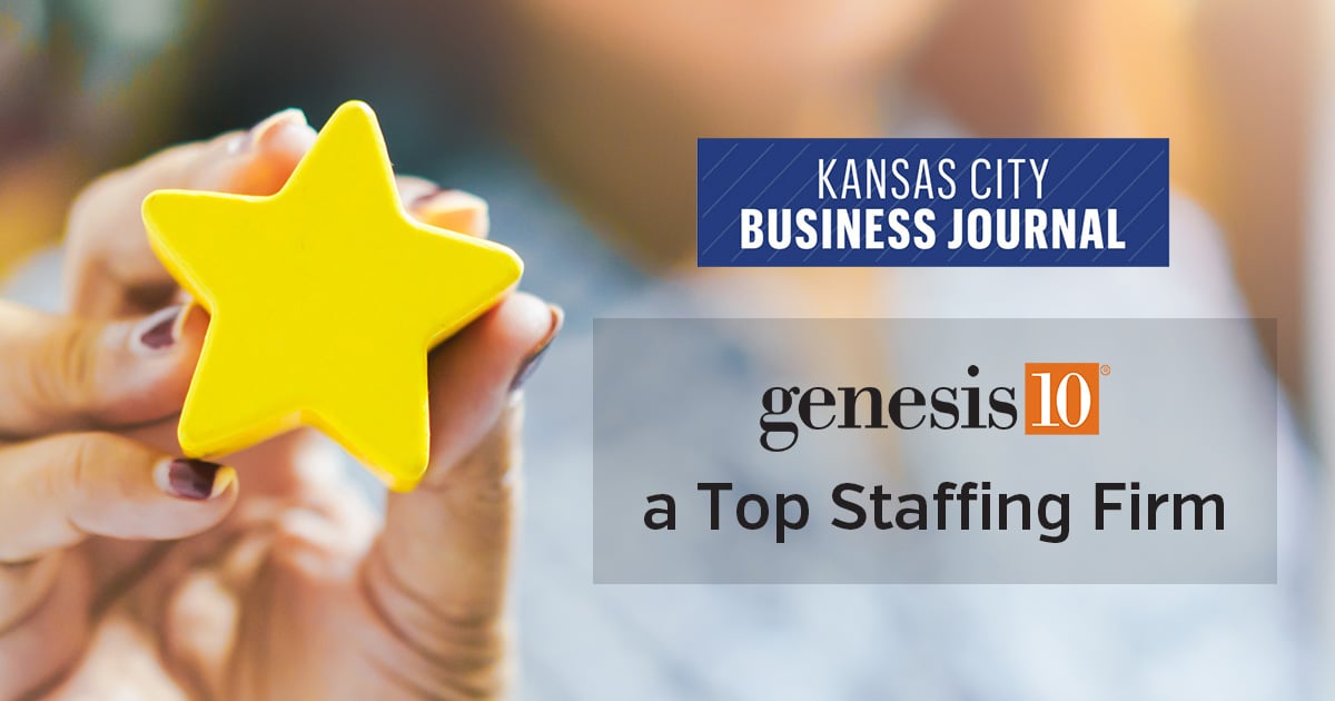 Kansas City Business Journal: Genesis10 a Top Staffing Firm