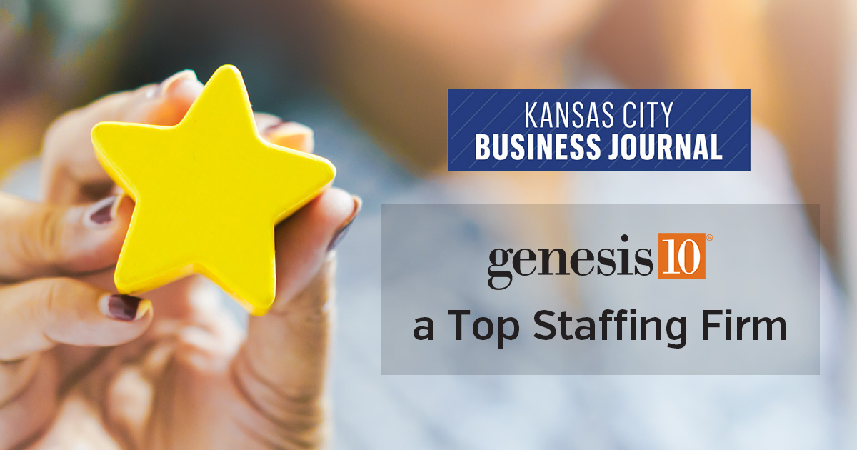 Kansas City Business Journal: Genesis10 a Top Staffing Firm