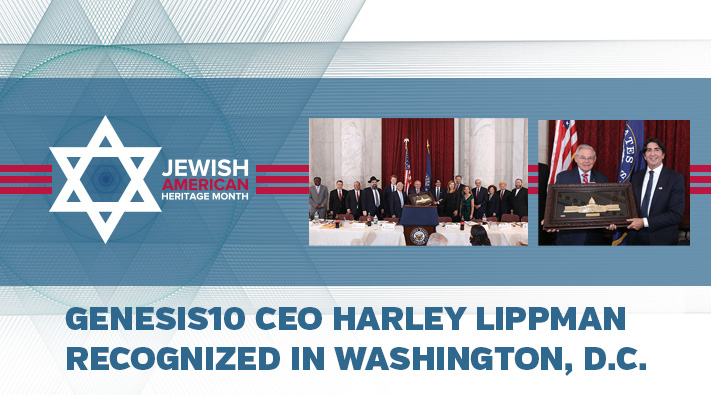 Blog Genesis10 CEO Harley Lippman Recognized in Washington, D.C.