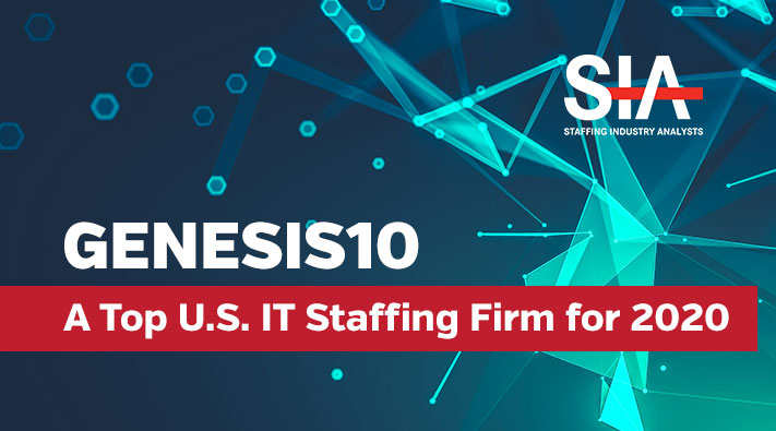Genesis10 a Top U.S. IT Staffing Firm, Staffing Industry Analysts