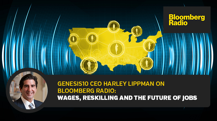 Harley Lippman on Bloomberg Radio Wages, Reskilling and the Future of Jobs