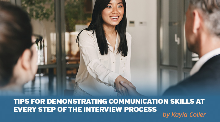 Tips for demonstrating interview skills