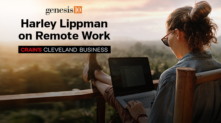 Lippman on Remote Work, Crain’s Cleveland Business