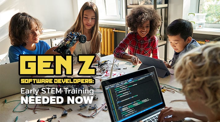Gen Z Software Developers: Early STEM Training Needed Now