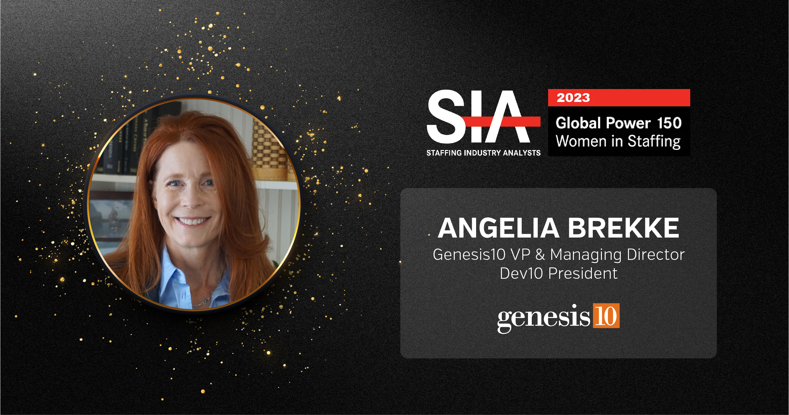 Genesis10’s Angelia Brekke Makes a Difference in Staffing