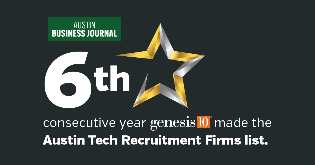 Genesis10 Lands on 2 Austin area staffing lists