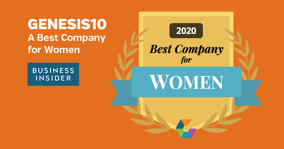  Genesis10 Best Companies for Women