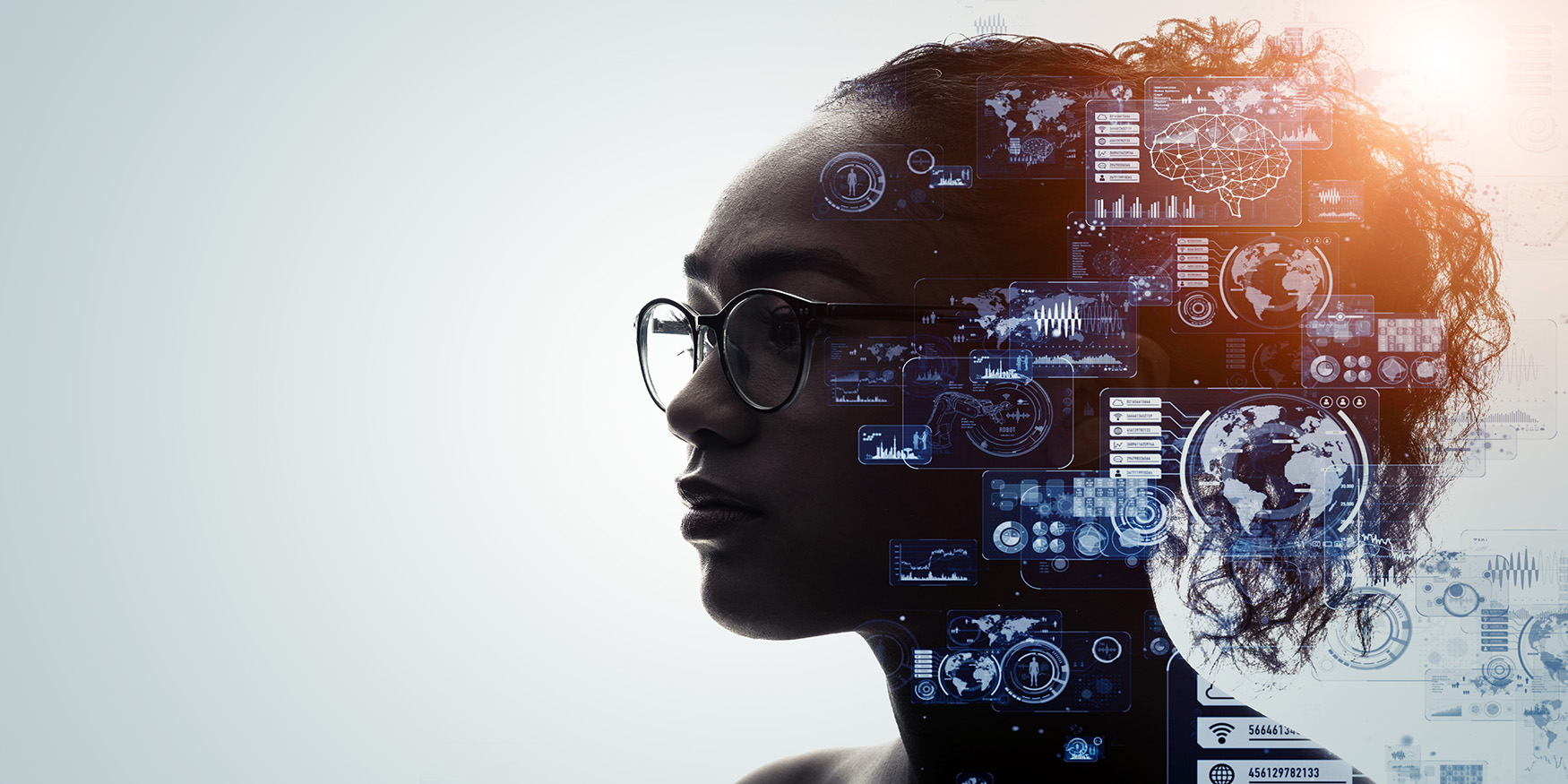 Women in technology concept 