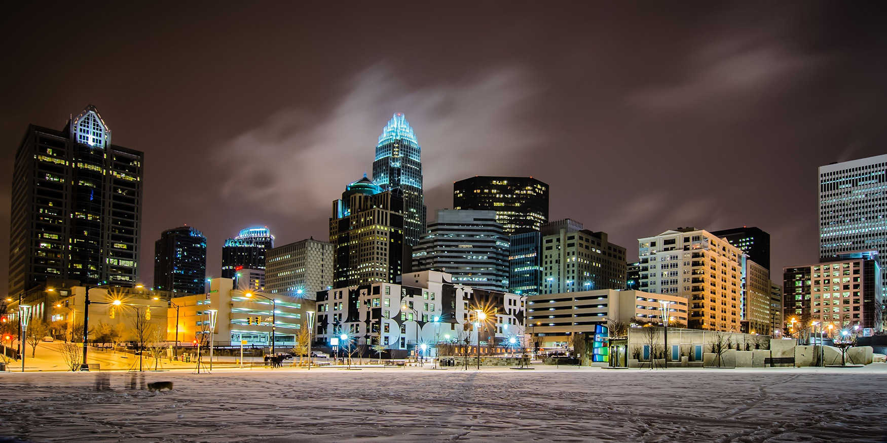 Charlotte NC skyline