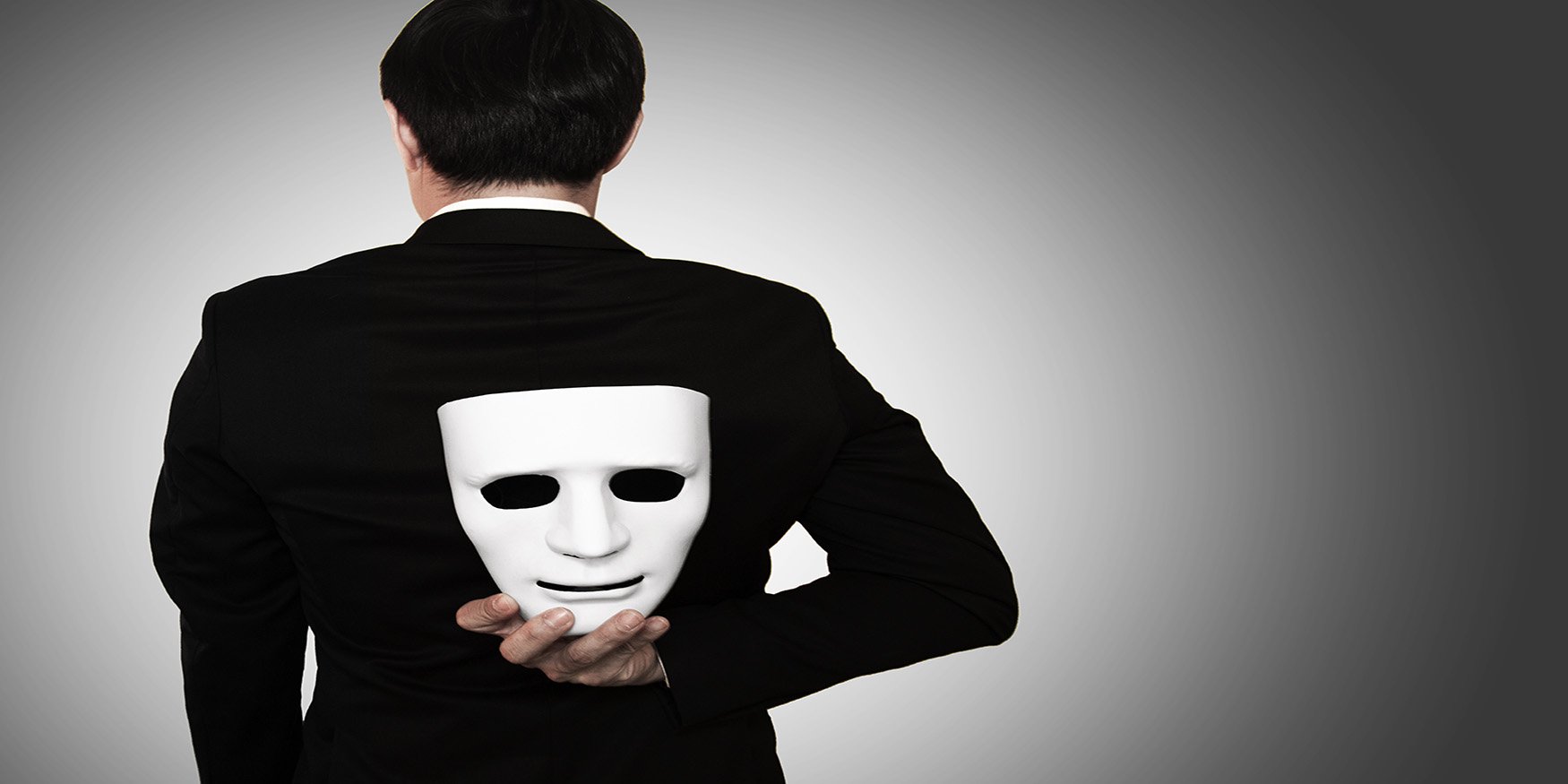 fake business man