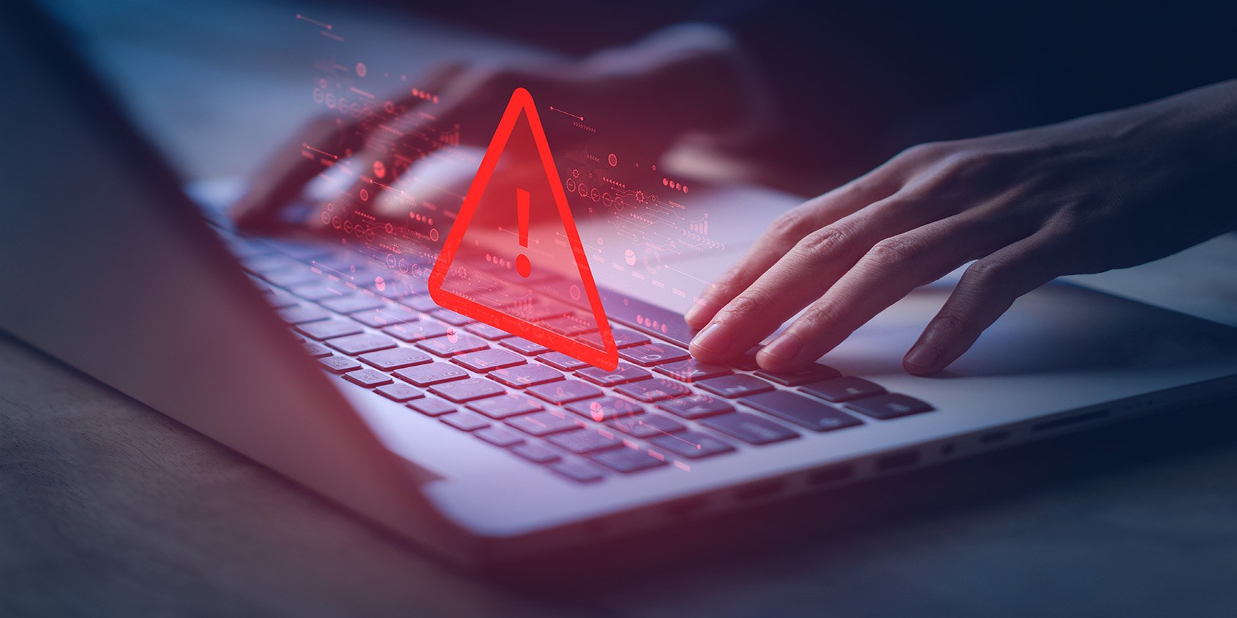 Scam alert popping up on computer