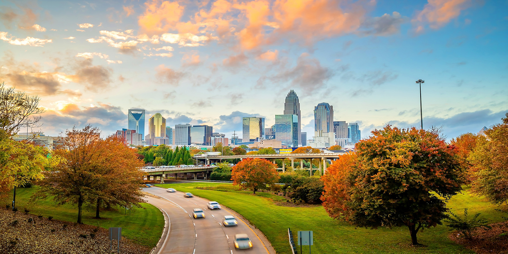 View of Charlotte NC