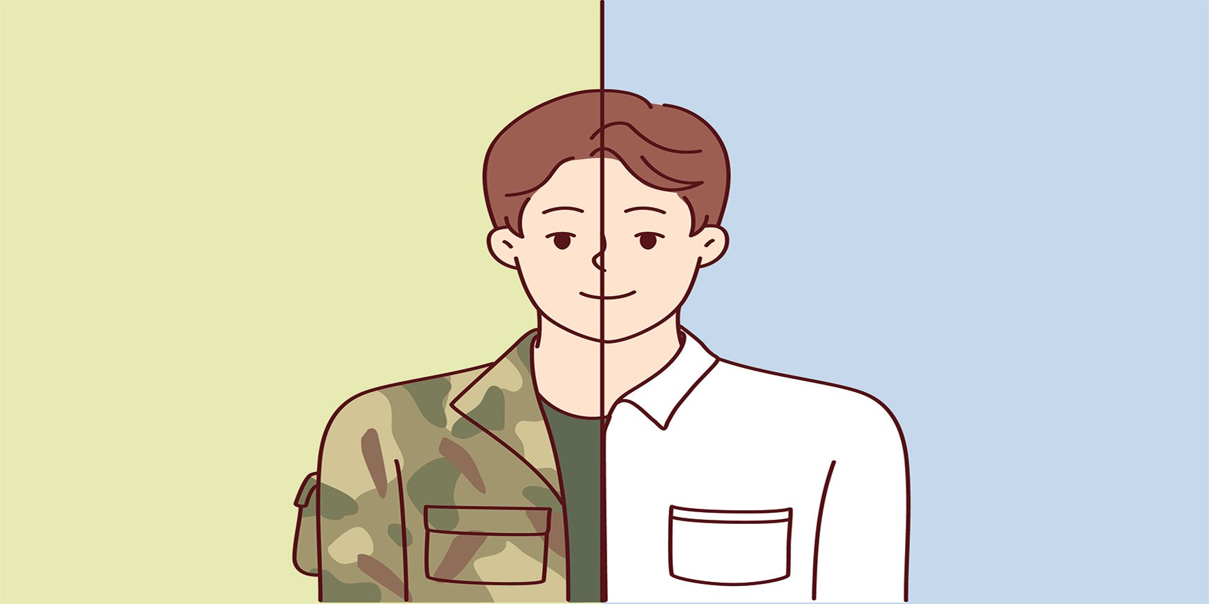 man military office clothes simultaneously
