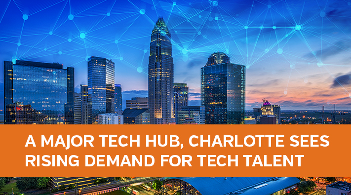 A Major Tech Hub, Charlotte Sees Rising Demand for Tech Talent