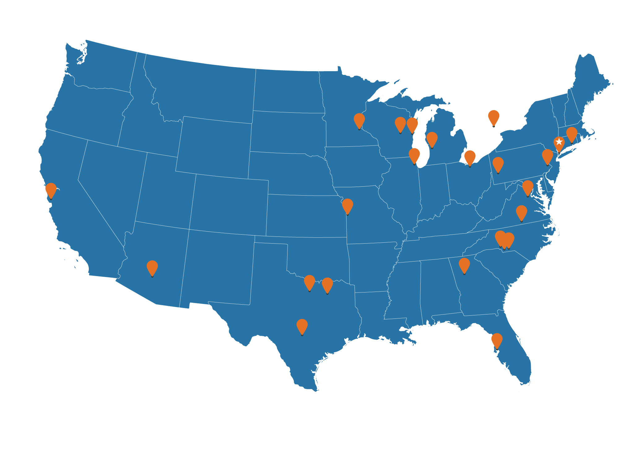 Genesis10 Locations map